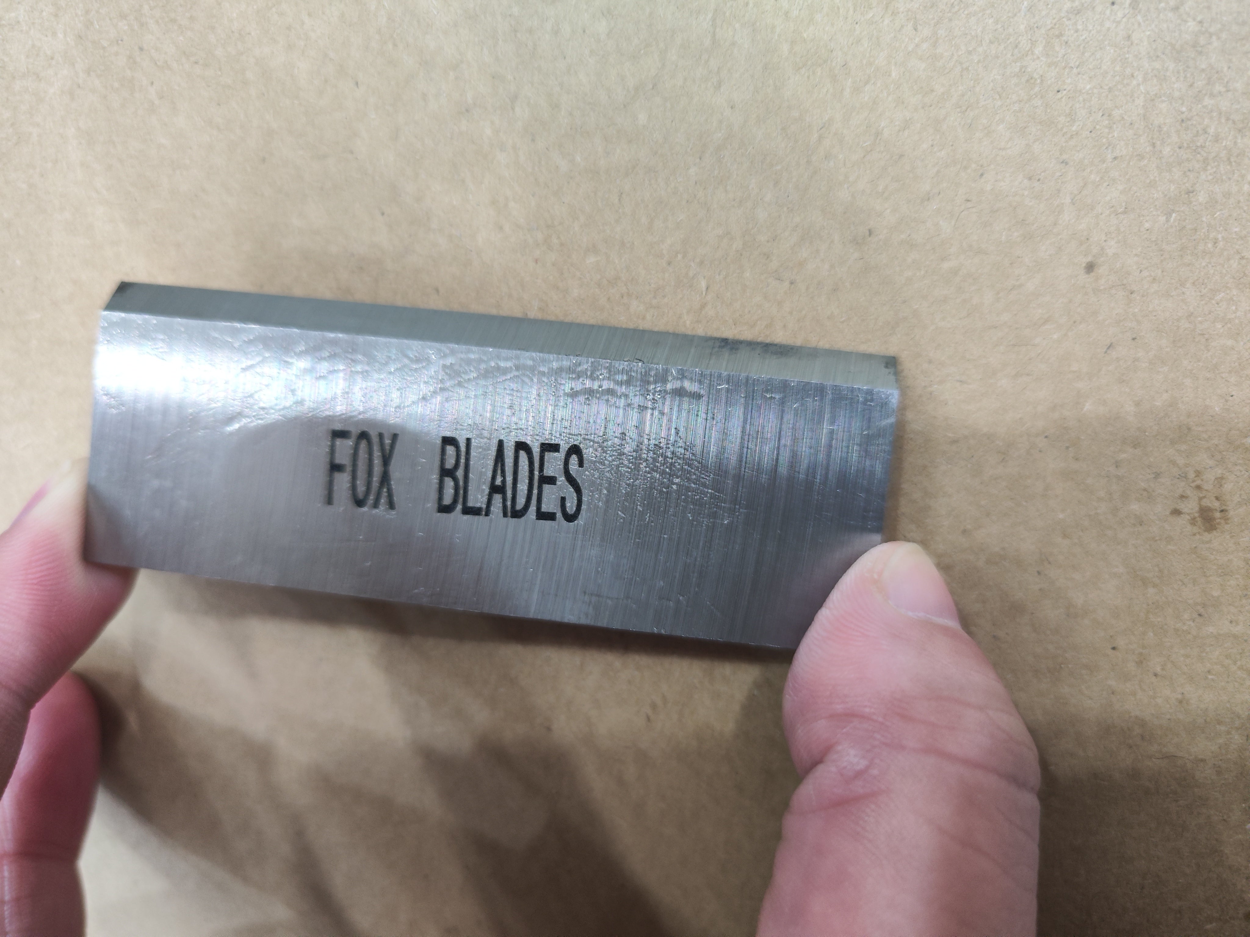 FOX BLADES 4" x 1" x 1/8" Jointer Knives for Grizzly H3874 4 jointer planer