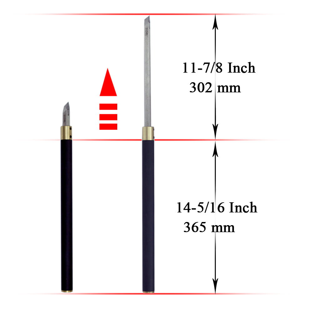 Woodworking Carbide Woodturning Lathe Tool Set With Carbide Insert Cutter Round Aluminum Alloy Handle For Wood Lathe Turning Tool 5PC