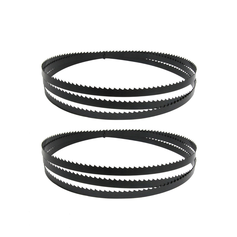 59-1/2-Inch X 3/8-Inch X 0.014, 4TPI Carbon Band Saw Blades, 2-Pack